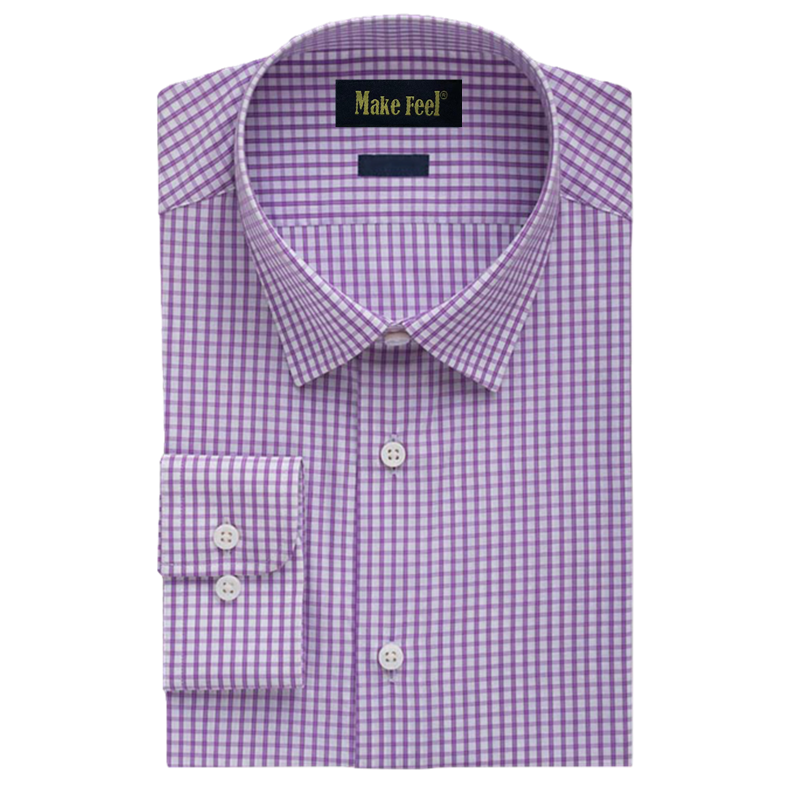 Purple Check Shirt